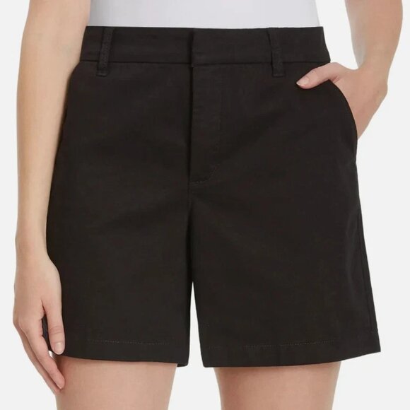 Gloria Vanderbilt Pants - Gloria Vanderbilt Women's Size 14 Black Chino Shorts NWT